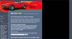Desktop Screenshot of kitcarlist.com